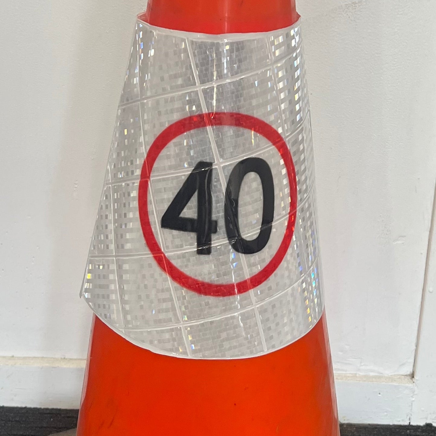 REFLECTIVE KM (SPEED) CONE COLLARS