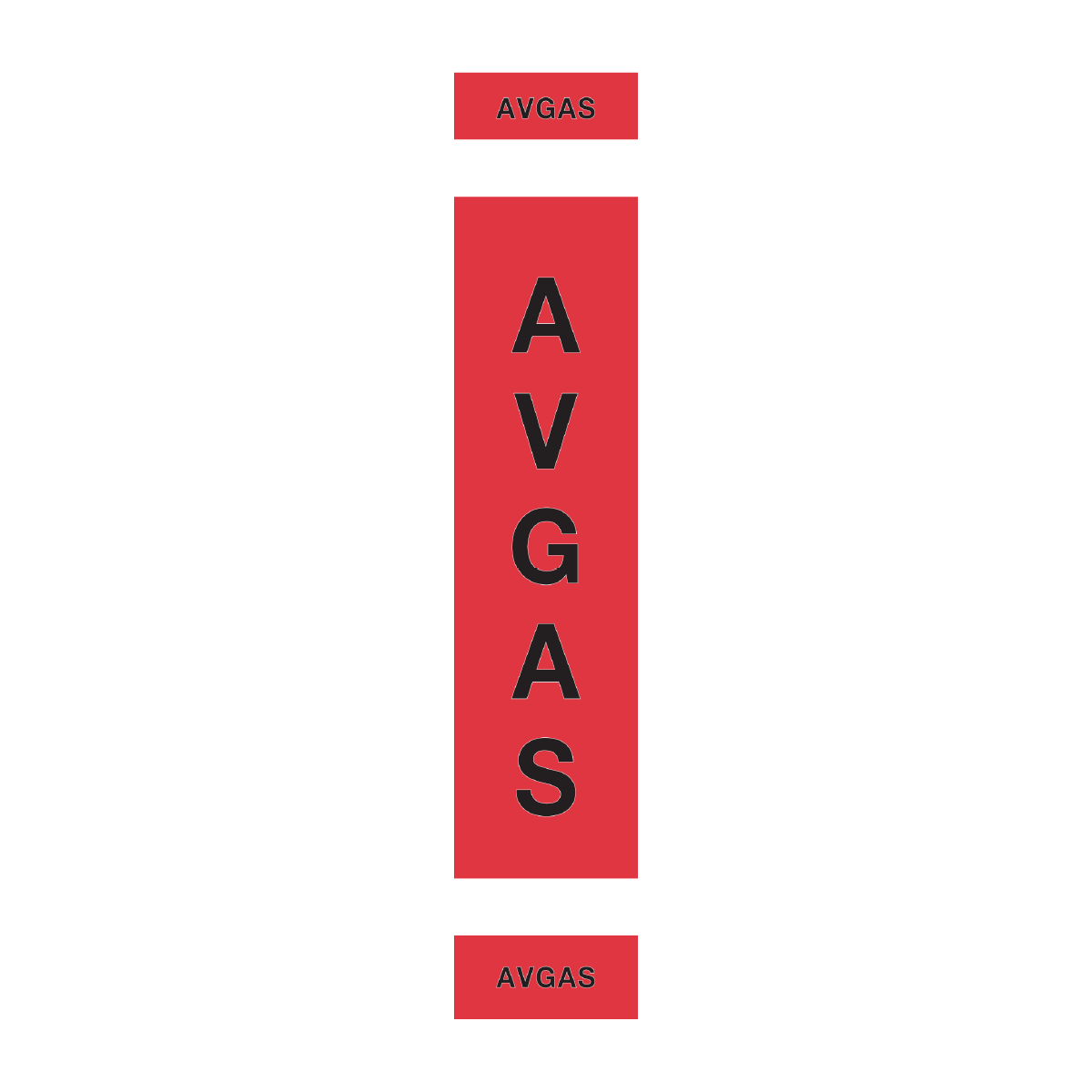 Pipeline & Hose Identification Sleeves – AVGAS | Reflective Pipeline, Pump & Fuel Transfer Markers