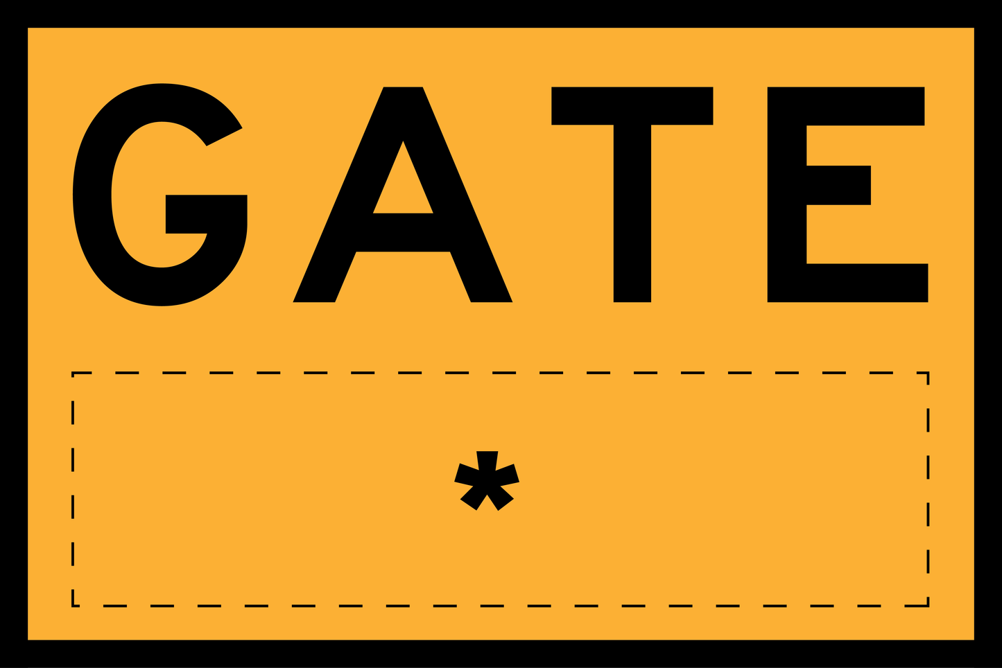 Gate Number (TC1693)