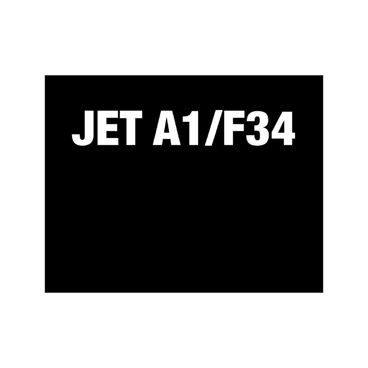 Hose ID Mini Markers – JET-A1/F34 – 300mm x 250mm – Reflective & Non-Reflective Fuel Hose Identification