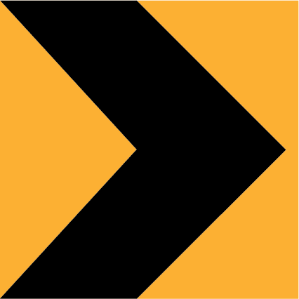 Chevron MMS-ADV-44 directional road sign, 600×600 mm traffic yellow CL400 reflective panel for WA multi-message system, used on curves and hazardous bends