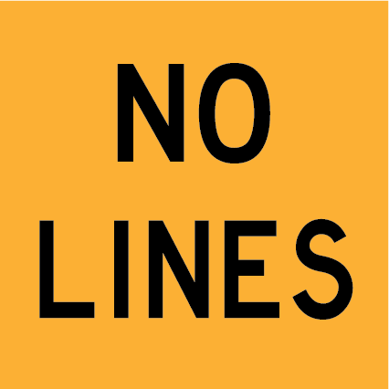 No Lines (MMS-RC-4) – Multi-Message Sign