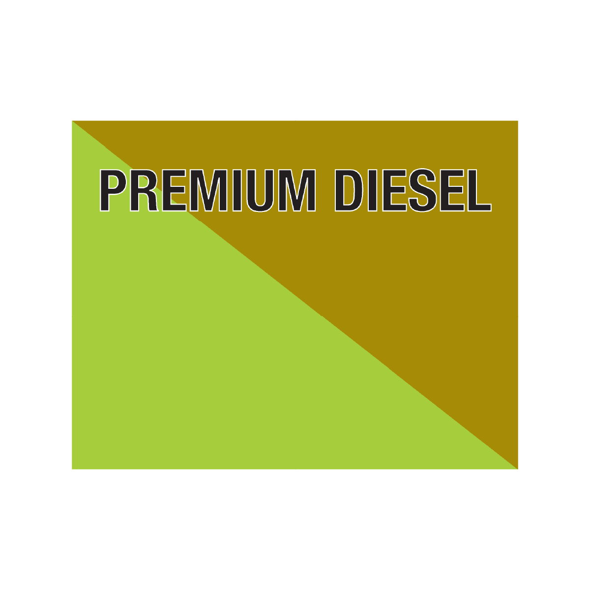 Hose ID Mini Markers – PREMIUM-DIESEL – 300mm x 250mm – Reflective & Non-Reflective Fuel Hose Identification