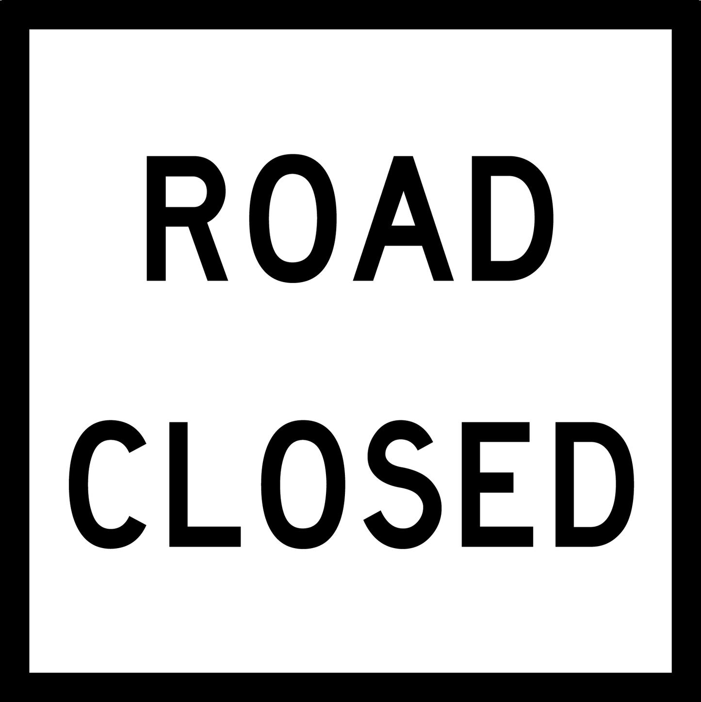 Road Closed (TC1475-1)