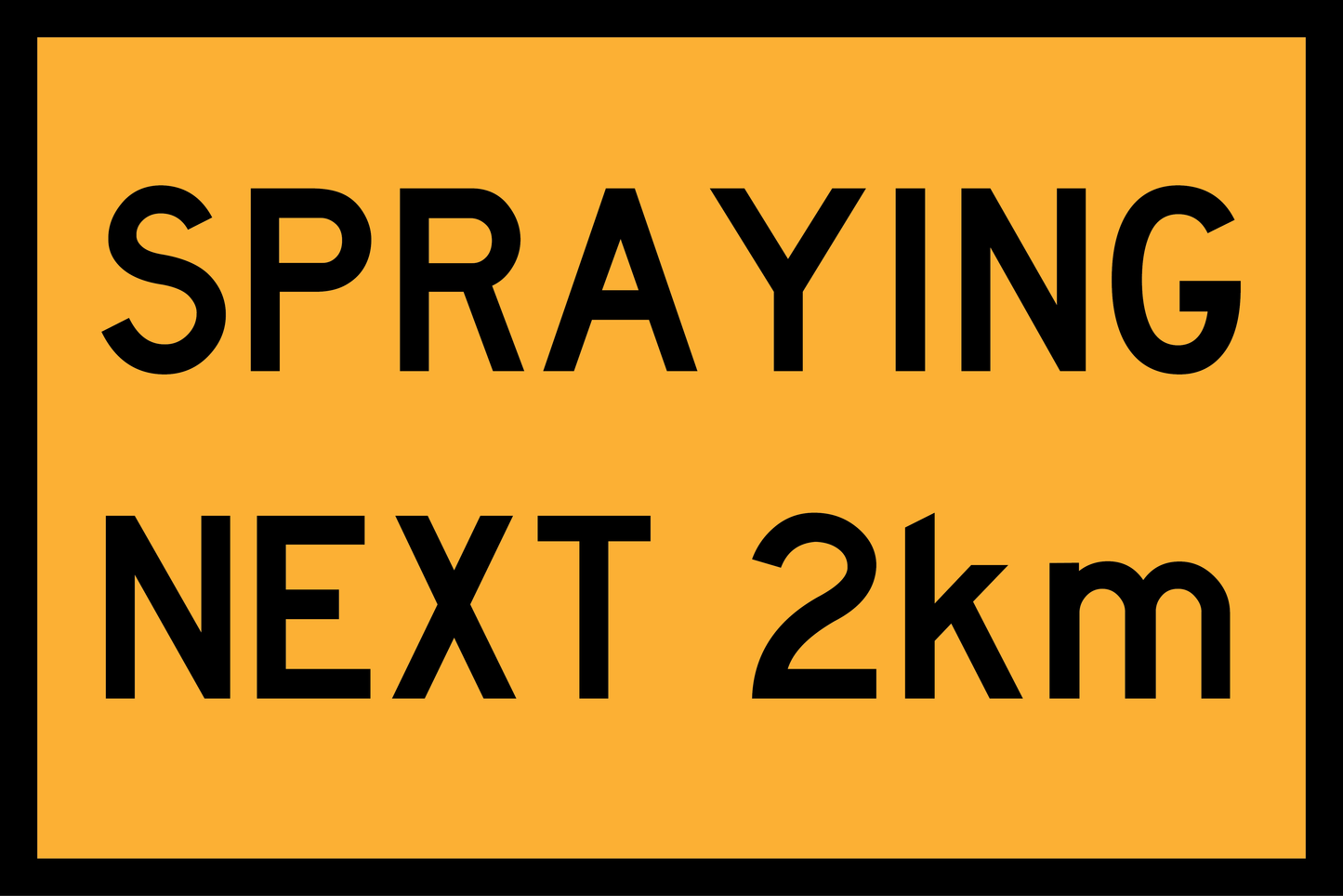 Spraying Next 2Km (RF-RUSN2)