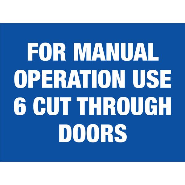 Reflective Mining Location Safety Signs 400 × 300 mm