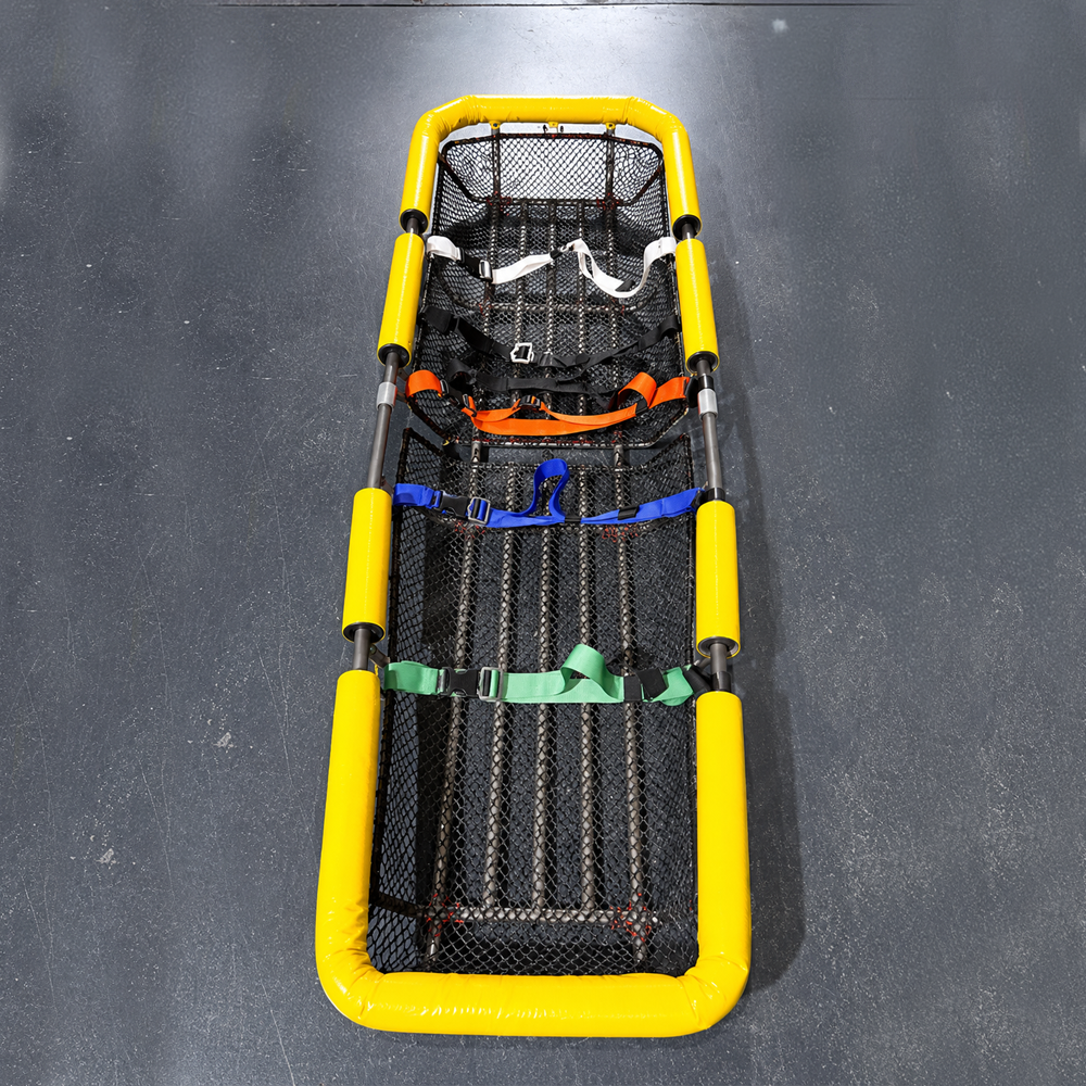 Rescue Stretcher Padding System / Impact Protection for Helicopter and Ground Rescue Operations