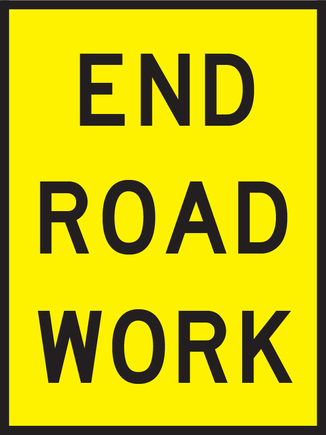 End Road Work (T2-17)