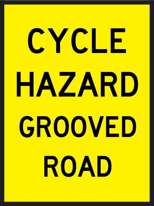 Cycle Hazard Grooved Road (T2-207)