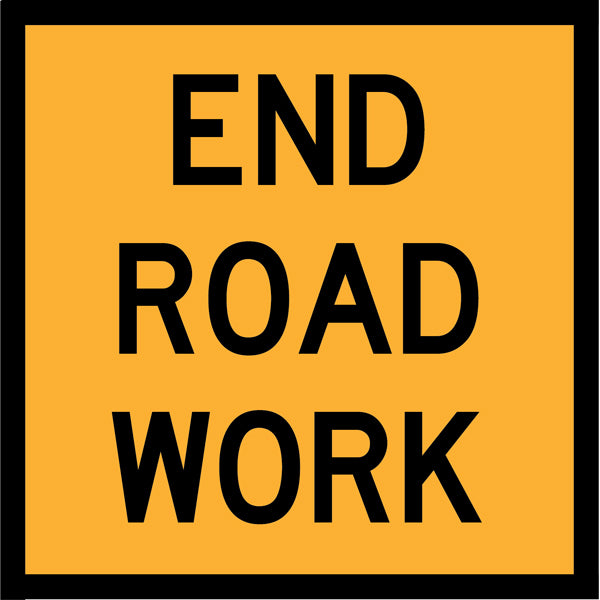 End Road Work (TC1170) – Multi-Message Sign