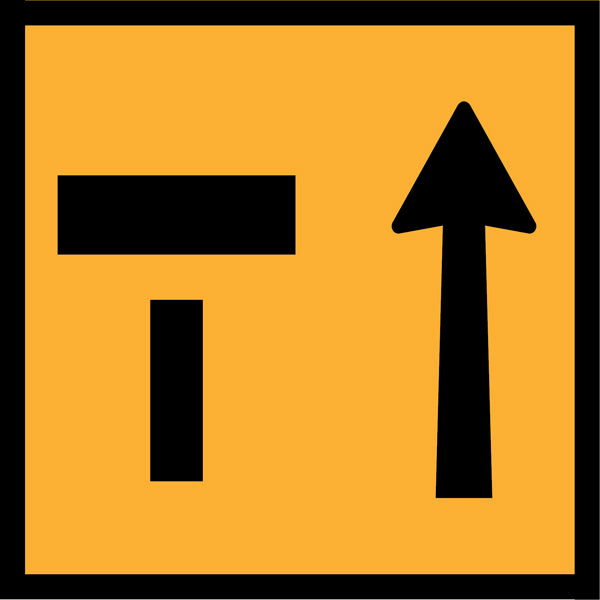 Left Lane Closed, Right Lane Open (TC1359-1) – Multi-Message Sign