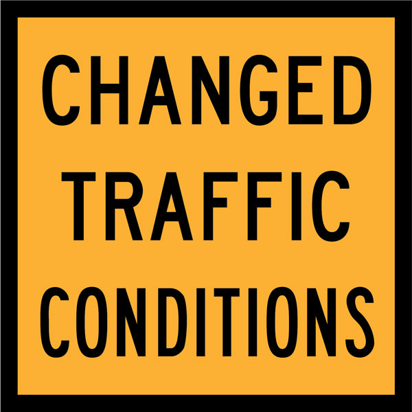 Changed Traffic Conditions (TC1804) – Multi-Message Sign