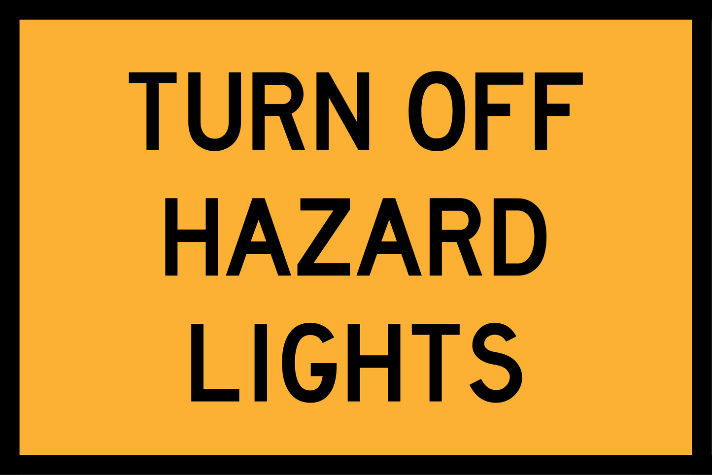 The Turn Off Hazard Lights (TC1992_2)