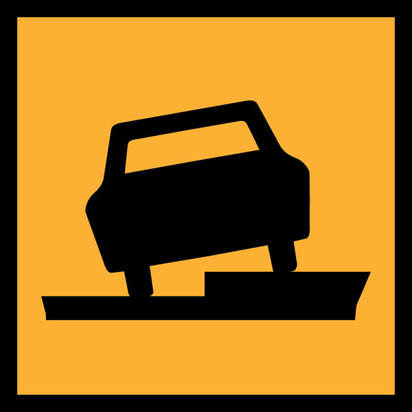 Shoulder Drop Off (TC2047-2) – Multi-Message Sign