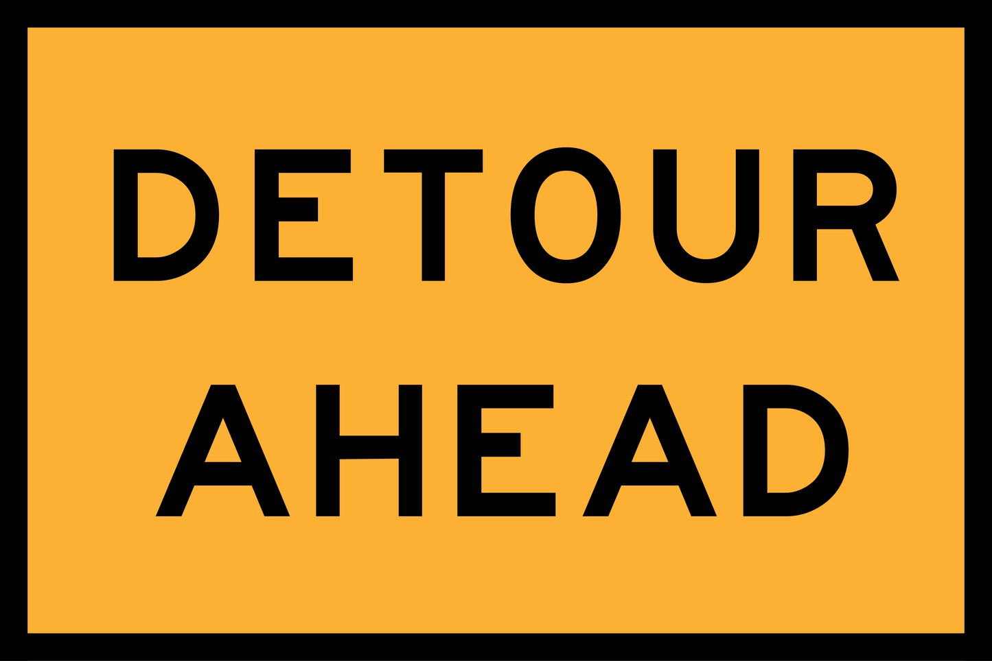 Detour Ahead (TC9764)