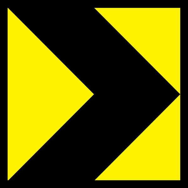 Chevron (Tm5-5_a) Multi-Message Sign