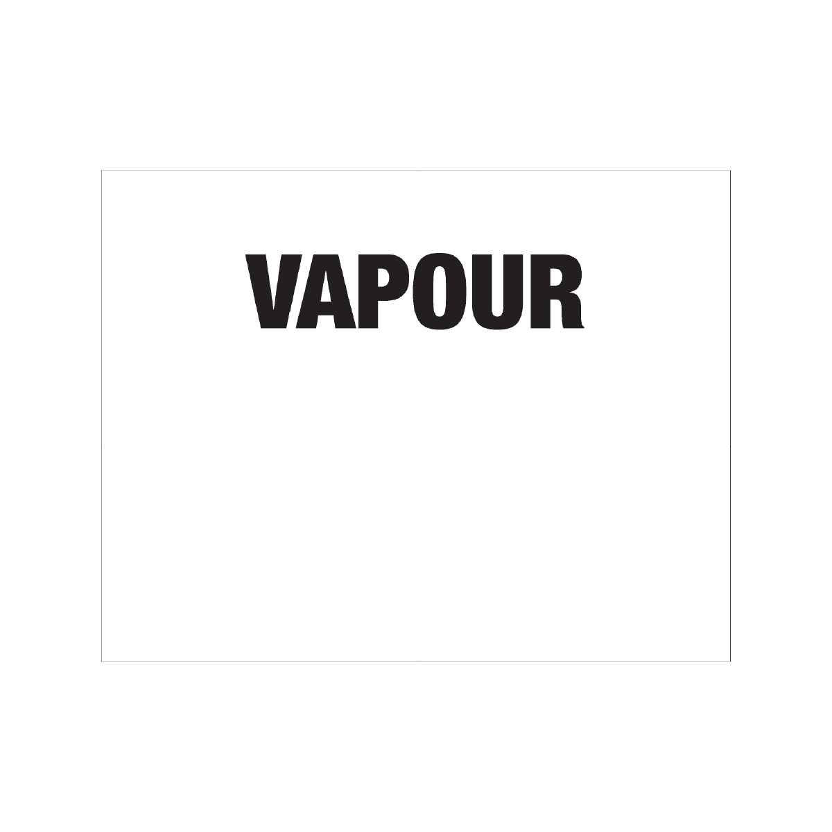 Hose ID Mini Markers – VAPOUR – 300mm x 250mm – Reflective & Non-Reflective Fuel Hose Identification