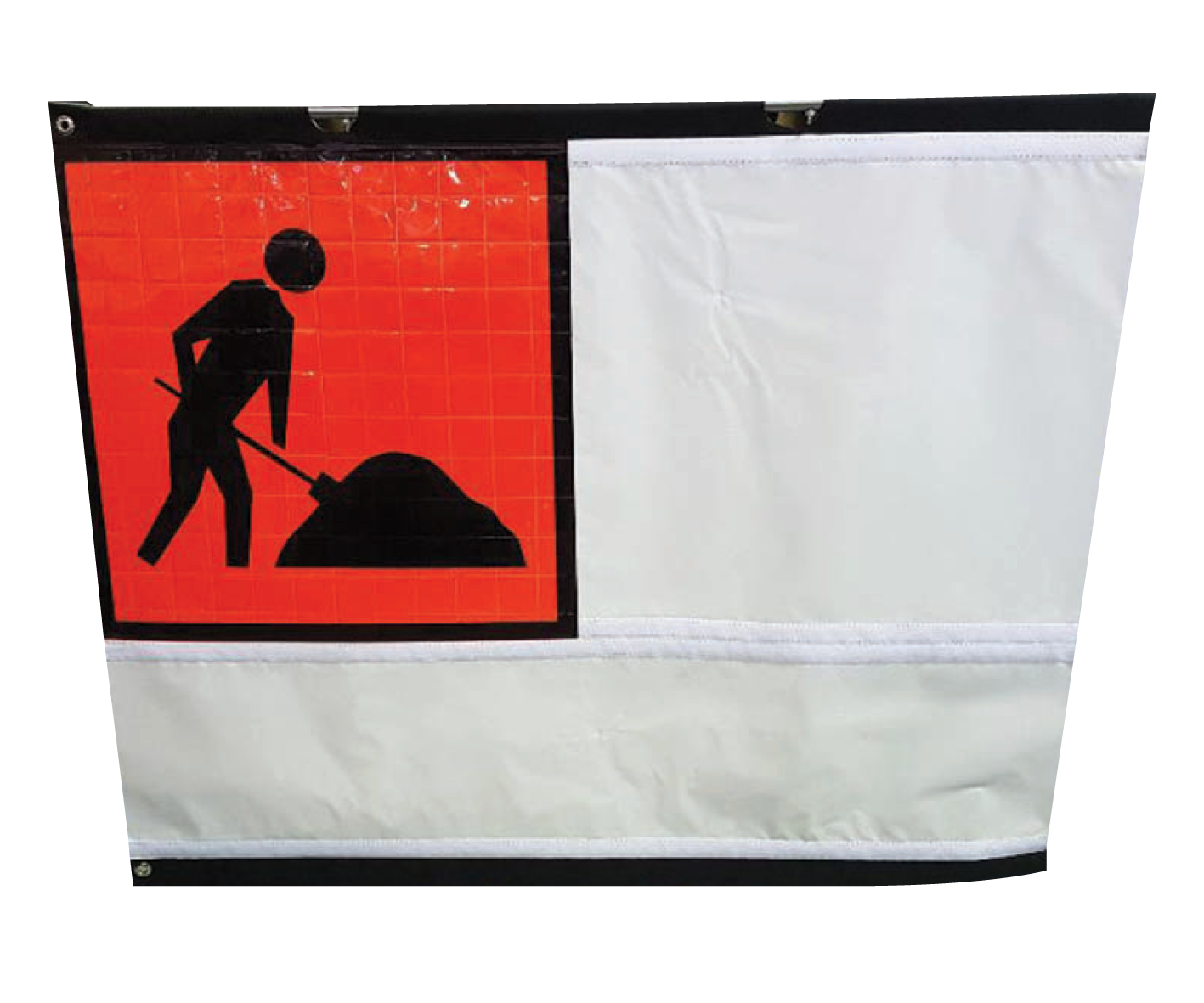 1 Fixed Panel Multi-Message Roll-Up Sign — Flexible & Customisable