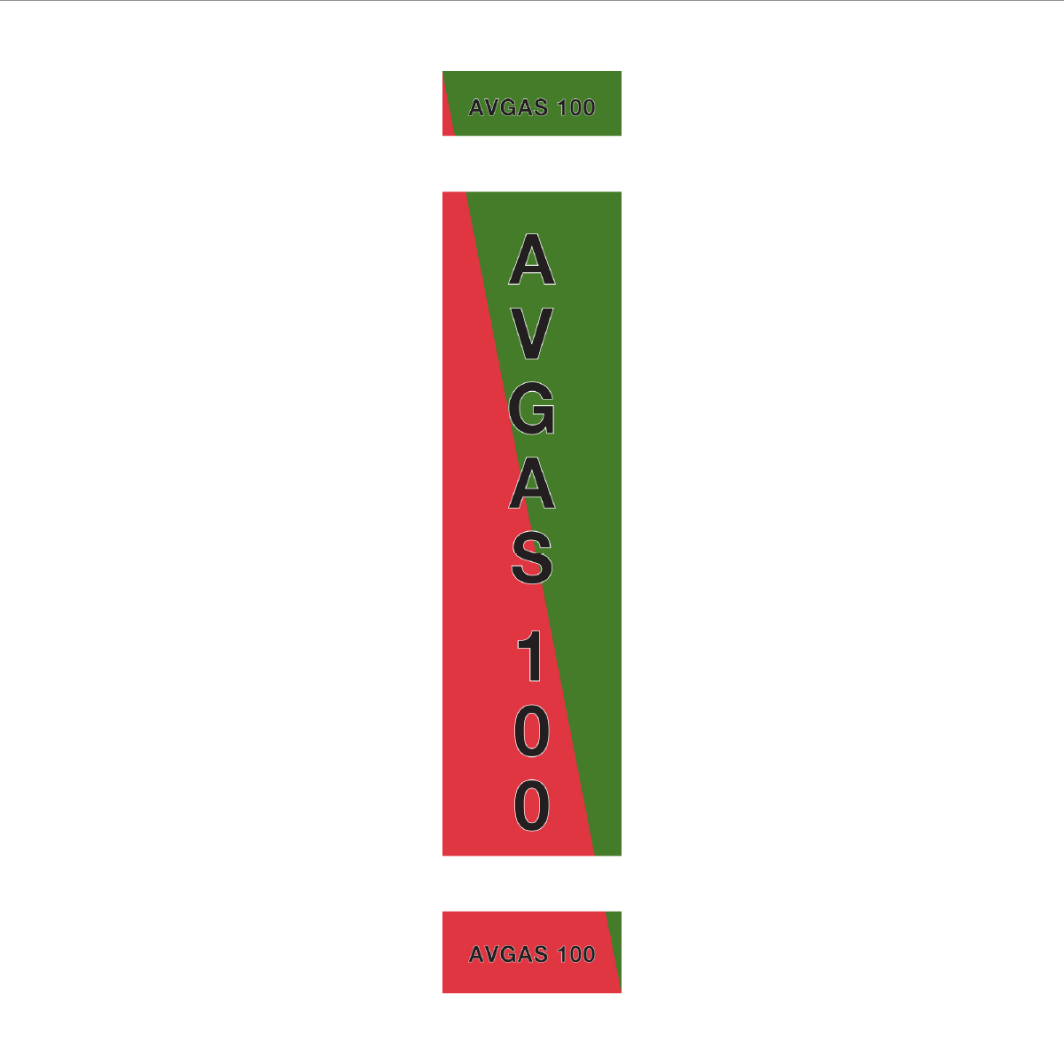 Pipeline & Hose Identification Sleeves – AVGAS100 | Reflective Pipeline, Pump & Fuel Transfer Markers