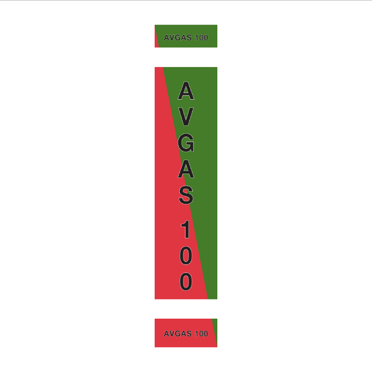 Pipeline & Hose Identification Sleeves – AVGAS100 | Reflective Pipeline, Pump & Fuel Transfer Markers