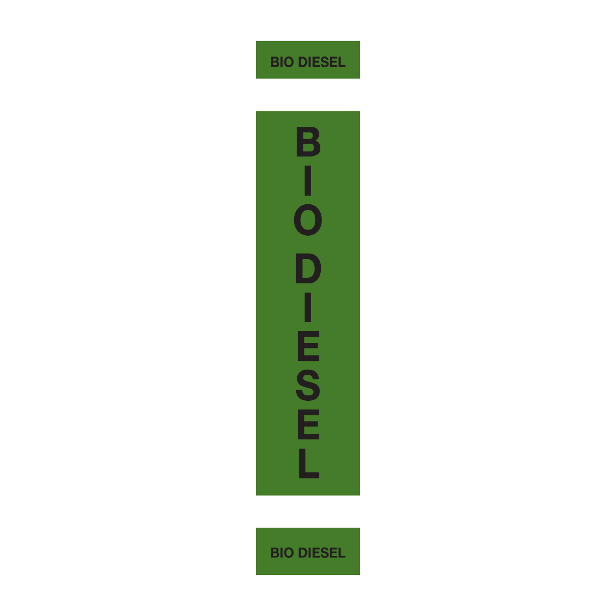 Pipeline & Hose Identification Sleeves – BIO-DIESEL | Reflective Pipeline, Pump & Fuel Transfer Markers