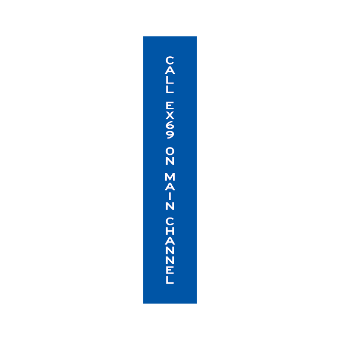 Reflective Delineation Sleeves – Call EX69 on Main Channel – CL400 Class 1W | Australian Made