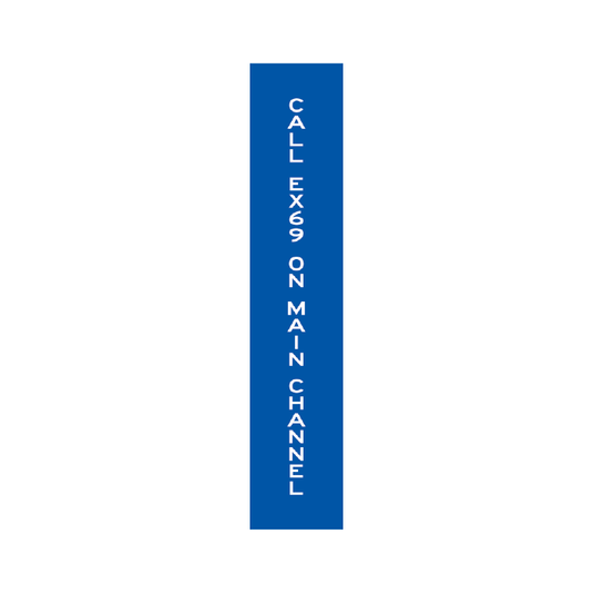 Reflective Delineation Sleeves – Call EX69 on Main Channel – CL400 Class 1W | Australian Made