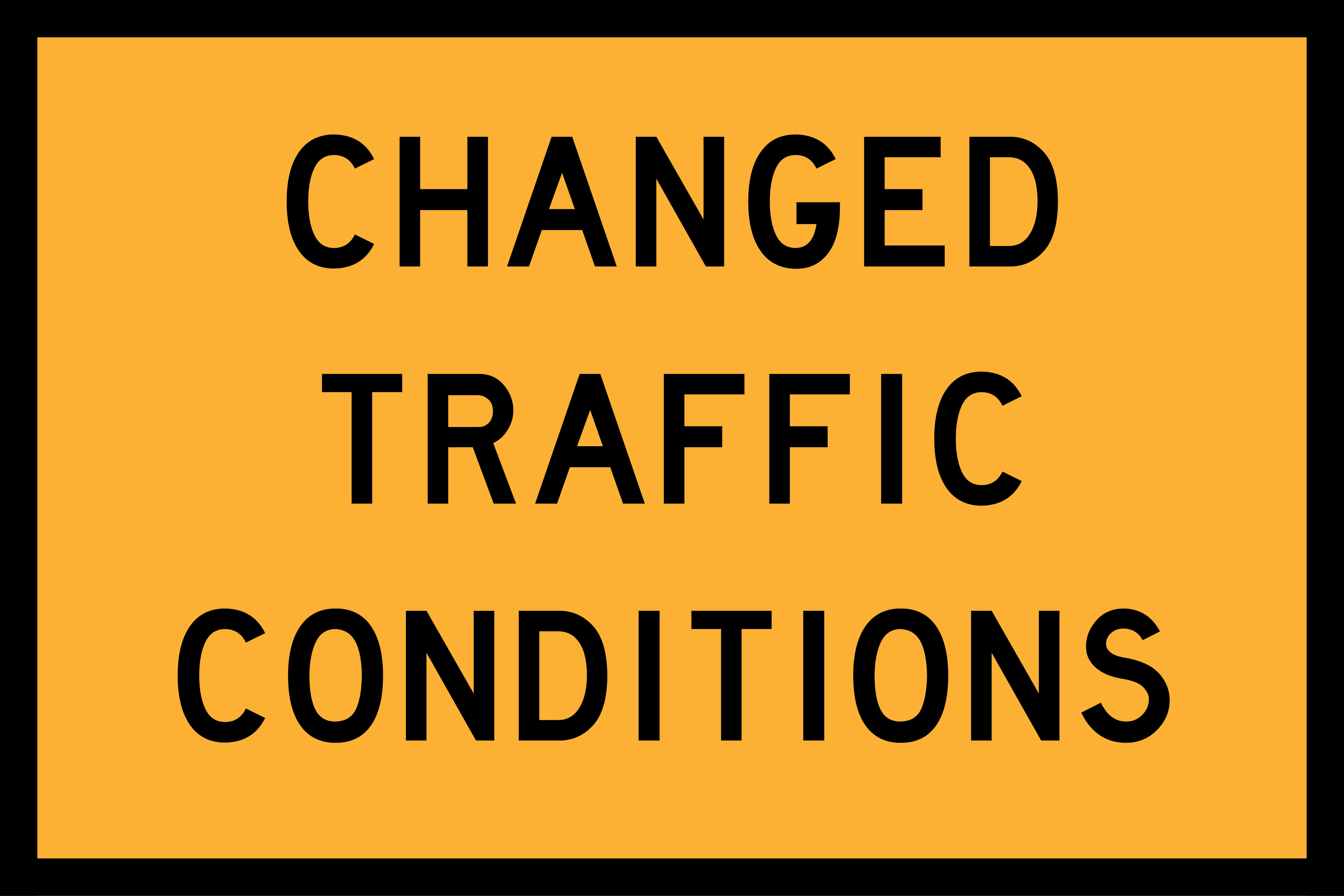 Changed Traffic Conditions (T1-23-Q01)