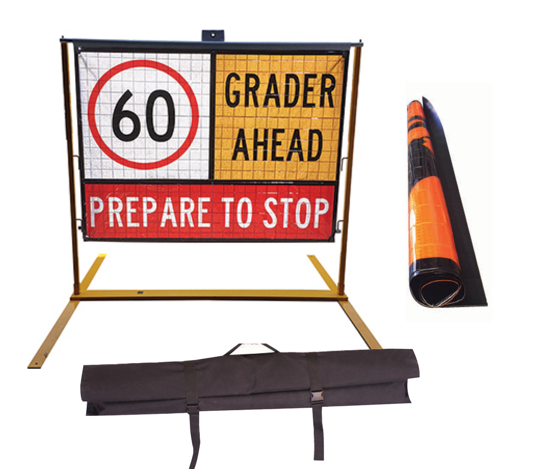 Collapsible Stand & Sign Kit – Portable Heavy-Duty Sign System | Global ...