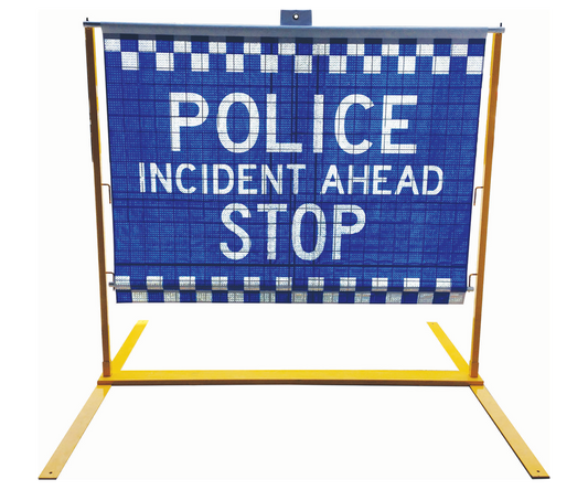 Collapsible Roll-Up Sign