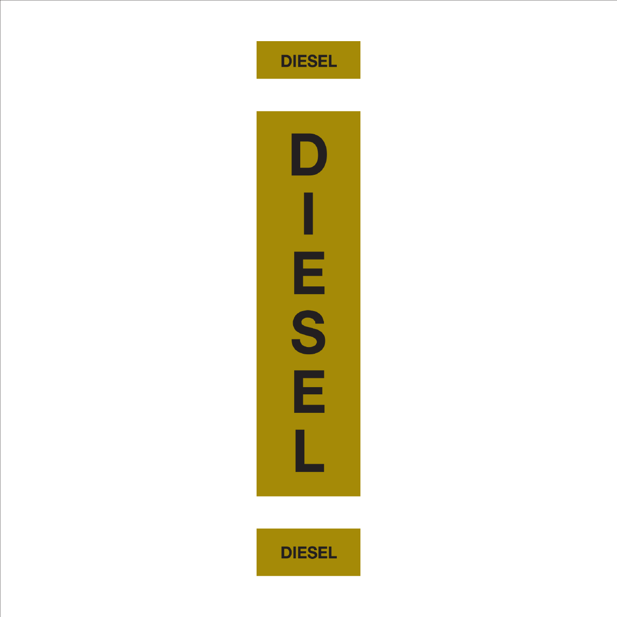 Pipeline & Hose Identification Sleeves – DIESEL | Reflective Pipeline, Pump & Fuel Transfer Markers