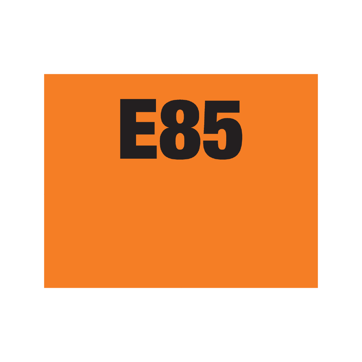 Hose ID Mini Markers – E85 – 300mm x 250mm – Reflective & Non-Reflective Fuel Hose Identification