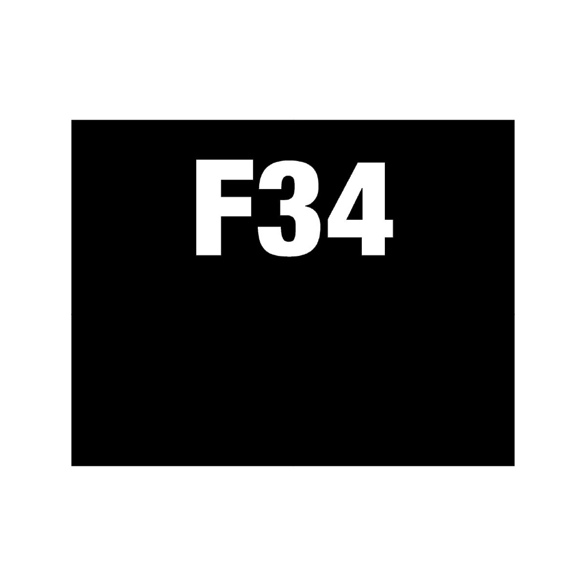 Hose ID Mini Markers – F34 – 300mm x 250mm – Reflective & Non-Reflective Fuel Hose Identification