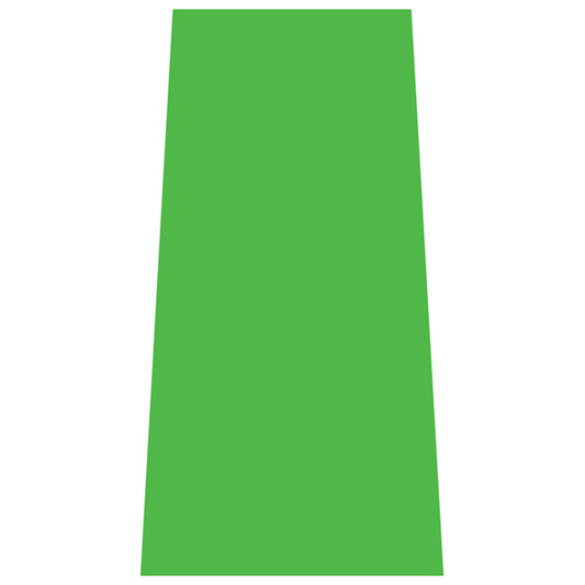 Reflective Green Cone Collars | Portable Traffic Cone Safety Signs