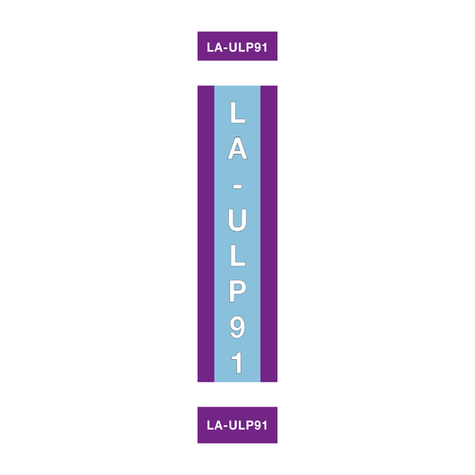 Pipeline & Hose Identification Sleeves – LA-ULP91 | Reflective Pipeline, Pump & Fuel Transfer Markers