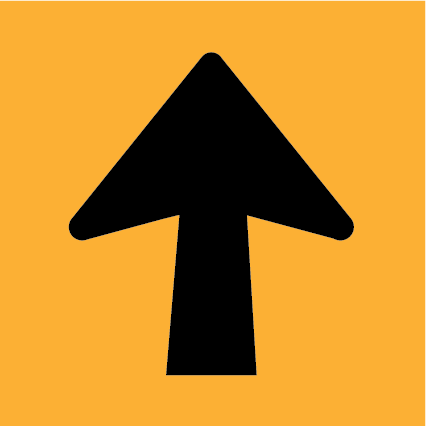 Temporary Hazard Marker MMS-DIV-5 warning sign, 600×600 mm traffic yellow CL400 reflective panel for WA multi-message system, alerts motorists to temporary hazards or obstructions ahead