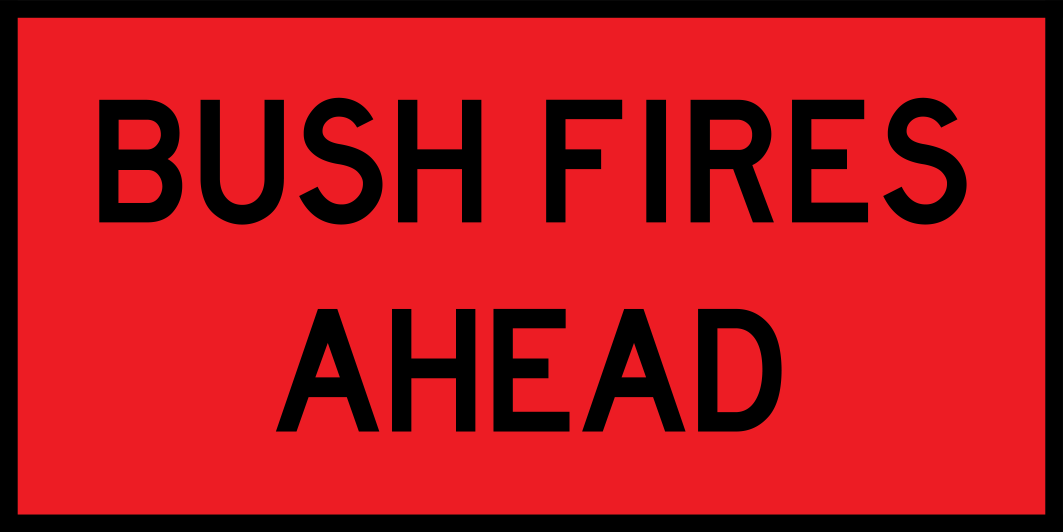 Bush Fires Ahead (MR-TAW-26)