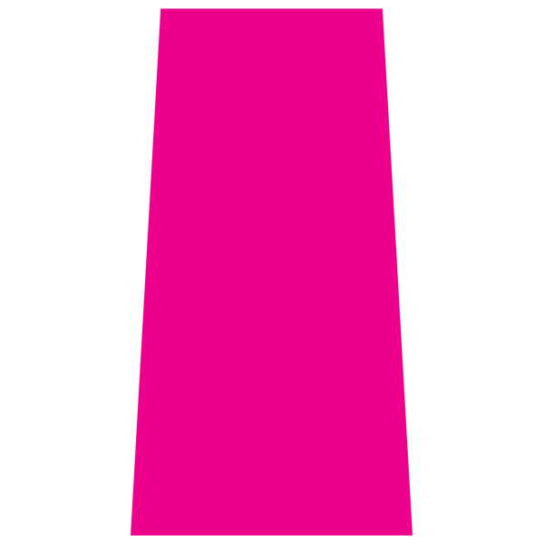 Reflective Stackable Bollard Collars – Pink – 800 mm | Printed Safety Messages & Custom Designs