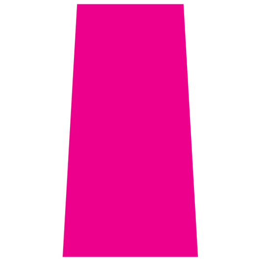 Reflective Pink Cone Collars | Portable Traffic Cone Safety Signs