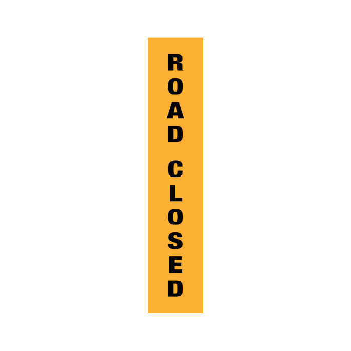 Reflective Delineation Sleeves – Road Closed – CL400 Class 1W | Australian Made