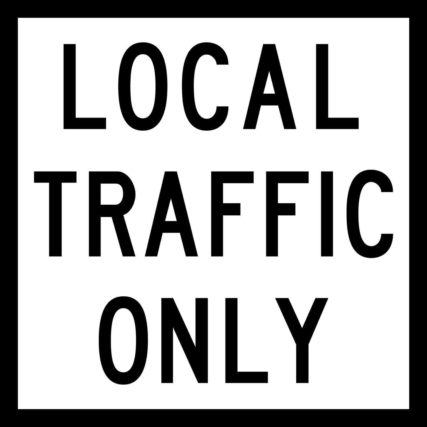 Local Traffic Only (TC1930)