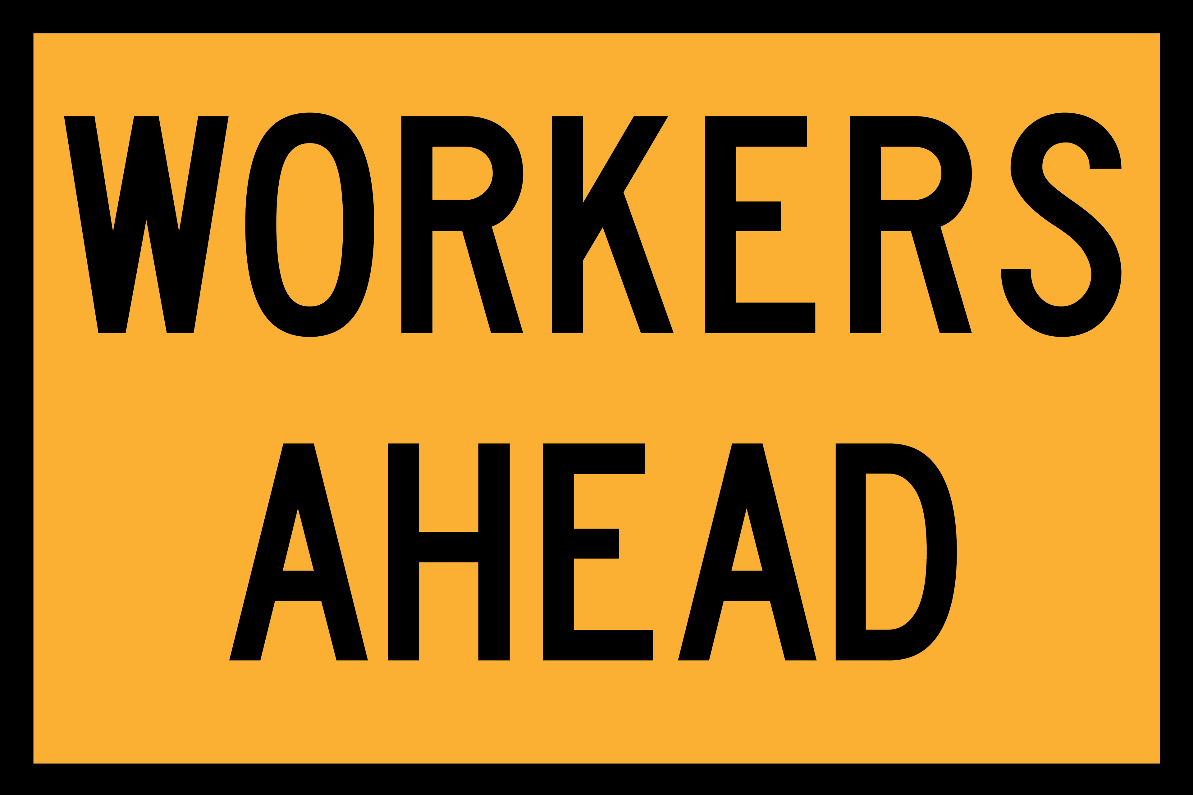 Workers Ahead (RF-RWWA)