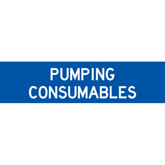 Reflective Mining Underground & Site Safety Banners – Pumping Consumables – 1600 × 400 mm