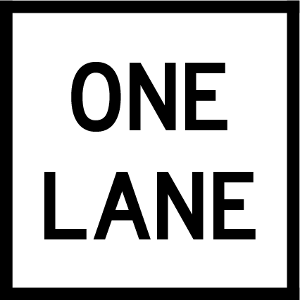 One Lane (RM9-9a) Multi-Message Sign
