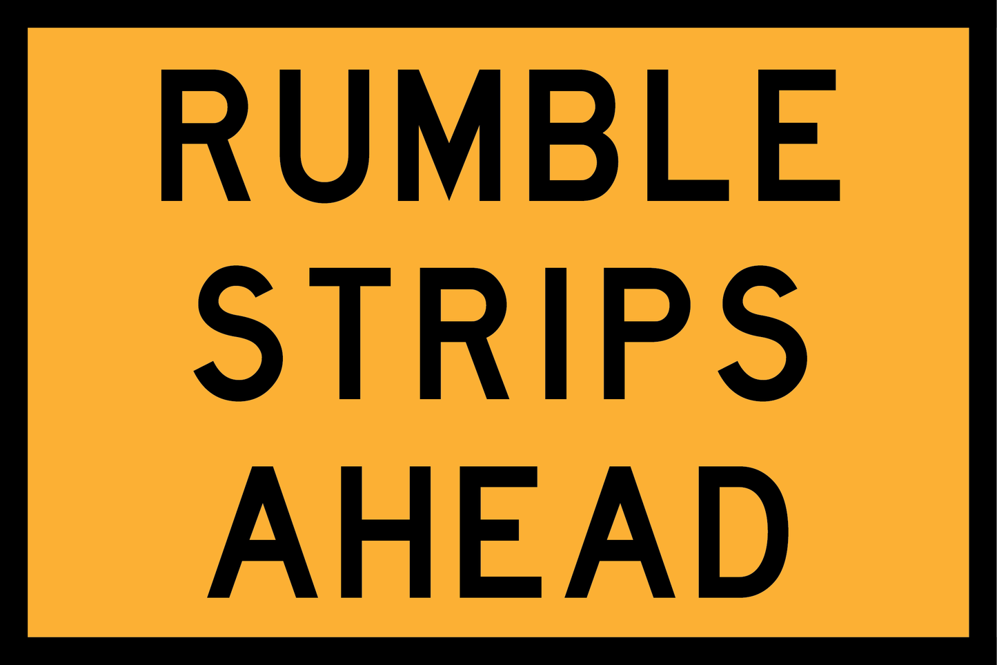 Rumble Strips Ahead (TC1991-1)