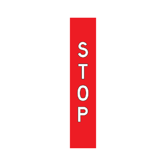 Reflective Delineation Sleeves – Stop – CL400 Class 1W | Australian Made