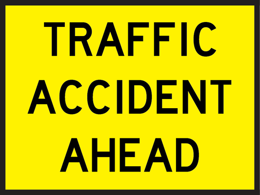 Traffic Accident Ahead (T1-11)