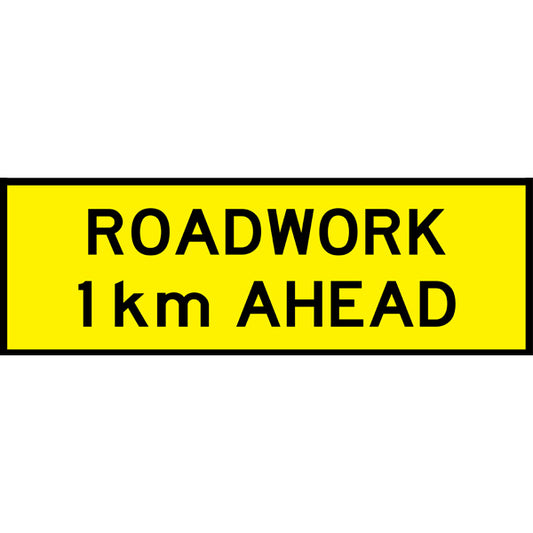 Roadwork 1km Ahead (T1-16)