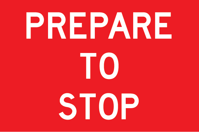 Prepare To Stop (T1-18)