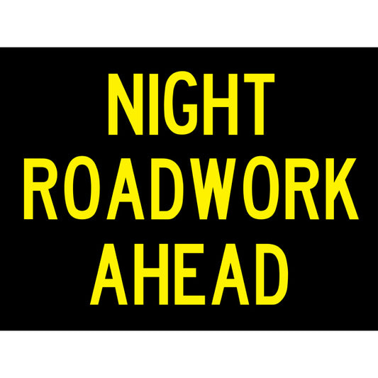 Night Roadwork Ahead (T1-223)
